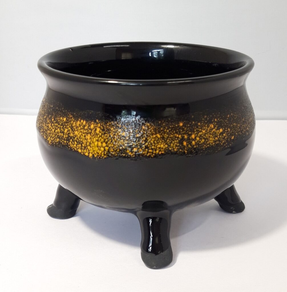 Hand thrown earthenware Spell Pot. Duile Pottery